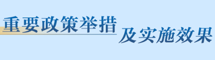 重要政策举措及实施效果