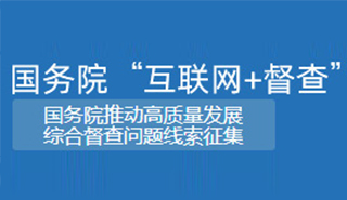 国务院“互联网+督查”